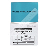 Picture of Dymo - 30256 BLUE Shipping Labels with Removable Adhesive (8 Rolls – Shipping Included)