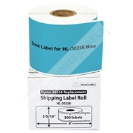 Picture of Dymo - 30256 BLUE Shipping Labels with Removable Adhesive (50 Rolls – Shipping Included)