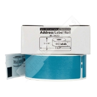 Picture of Dymo - 30252 BLUE Address Labels (6 Rolls - Best Value)