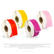 Picture of Dymo - 30252 Color Combo Pack (6 Rolls - Your Choice - Blue, Green, Orange, Pink, Purple, Red and Yellow) with Best Value