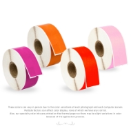 Picture of Dymo - 30252 Color Combo Pack (4 Rolls - Your Choice - Blue, Green, Orange, Pink, Purple, Red and Yellow) with Best Value