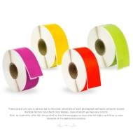 Picture of Dymo - 30252 Color Combo Pack (4 Rolls - Your Choice - Blue, Green, Orange, Pink, Purple, Red and Yellow) with Best Value