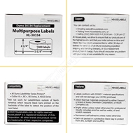 Picture of Dymo - 30334 Multipurpose Labels in Polypropylene (12 Rolls – Shipping Included)