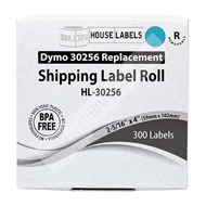 Picture of Dymo - 30256 BLUE Shipping Labels with Removable Adhesive (25 Rolls – Shipping Included)