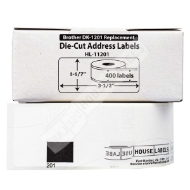 Picture of Brother DK-1201 (56 Rolls + Reusable Cartridge – Best Value)