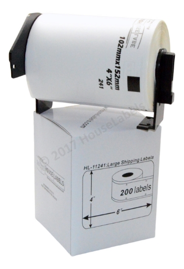 Picture of Brother DK-1241 (6 Rolls + Reusable Cartridge – Best Value)