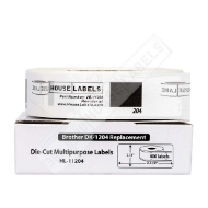 Picture of Brother DK-1204 (87 Rolls + Reusable Cartridge – Best Value)