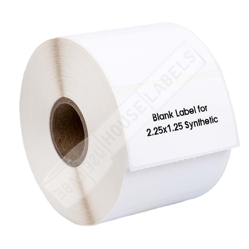 Picture of Zebra – 2.25 x 1.25-SYNTHETIC (16 Rolls – Shipping Included)