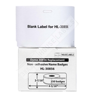 Picture of Dymo - 30856 Non-adhesive Name Badges (50 Rolls – Best Value)
