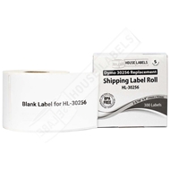 Picture of Dymo - 30256 Shipping Labels in Polypropylene (4 Rolls – Shipping Included)