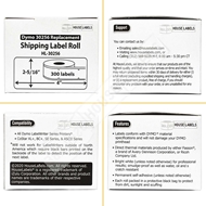 Picture of Dymo - 30256 Shipping Labels in Polypropylene (6 Rolls – Best Value)