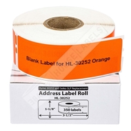 Picture of Dymo - 30252 ORANGE Address Labels (6 Rolls - Best Value)