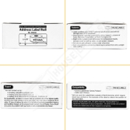 Picture of Dymo - 30252 YELLOW Address Labels (12 Rolls - Shipping Included)
