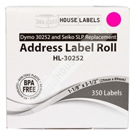 Picture of Dymo - 30252 PINK Address Labels (6 Rolls - Shipping Included)