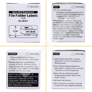 Picture of Dymo - 30327 File Folder Labels (12 Rolls – Best Value)