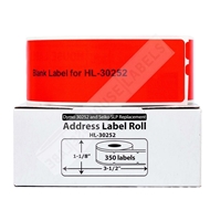 Picture of Dymo - 30252 RED Address Labels (6 Rolls - Shipping Included)