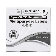 Picture of Dymo - 30333 Multipurpose Labels with Removable Adhesive (6 Rolls – Best Value)