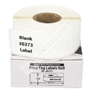 Picture of Dymo - 30373 Rat-tail Style Price Tag Labels (6 Rolls – Best Value)