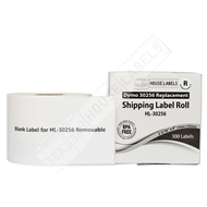 Picture of Dymo - 30256 Shipping Labels with Removable Adhesive (4 Rolls – Best Value)