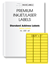 Picture of HouseLabels’ brand – 30 Labels per Sheet – YELLOW (200 Sheets – Best Value)