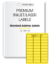 Picture of HouseLabels’ brand – 30 Labels per Sheet – YELLOW (200 Sheets – Best Value)