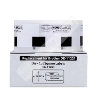 Picture of Brother DK-1221 (6 Rolls + Reusable Cartridge – Best Value)