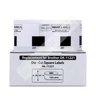Picture of Brother DK-1221 (12 Rolls + Reusable Cartridge – Best Value)
