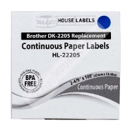 Picture of Brother DK-2205 BLUE (25 Rolls – Shipping Included)