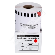 Picture of Brother DK-2205 RED (6 Rolls – Best Value)