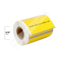 Picture of Zebra - 2.25x1.25 YELLOW  (6 Rolls - Shipping Included)