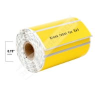 Picture of Zebra - 3x1 YELLOW (20 Rolls - Best Value)