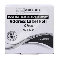 Picture of Dymo - 30254 Clear Address Labels (100 Rolls - Shipping Included)
