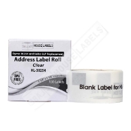 Picture of Dymo - 30254 Clear Address Labels (100 Rolls - Best Value)