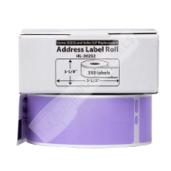 Picture of Dymo - 30252 LAVENDER Address Labels (100 Rolls - Best Value)