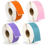 Picture of Dymo - 30252 Color Combo Pack (6 Rolls - Your Choice - Blue, Green, Orange, Pink, Lavender, Red and Yellow) with Shipping Included