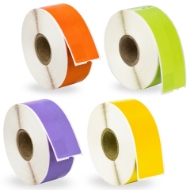 Picture of Dymo - 30252 Color Combo Pack (6 Rolls - Your Choice - Blue, Green, Orange, Pink, Lavender, Red and Yellow) with Best Value