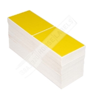 Picture of Zebra – 4 x 6 YELLOW FANFOLD (4 Stacks – Best Value)