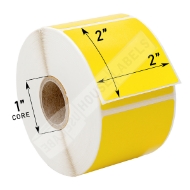 Picture of Zebra – 2 x 2 YELLOW (16 Rolls – Shipping Included)