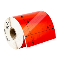 Picture of Zebra – 4 x 6 RED (6 Rolls – Best Value)