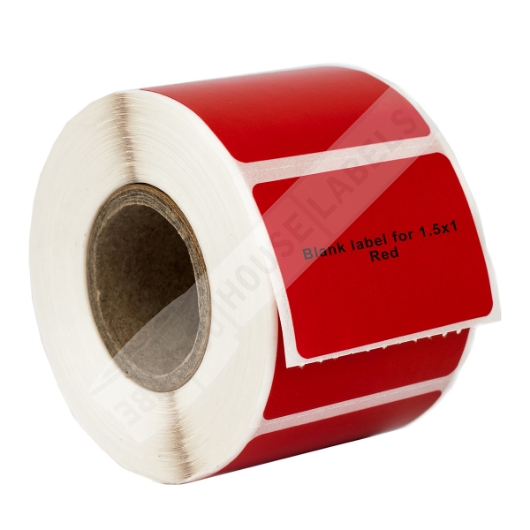 Picture of Zebra – 1.5 x 1 RED (6 Rolls – Best Value)