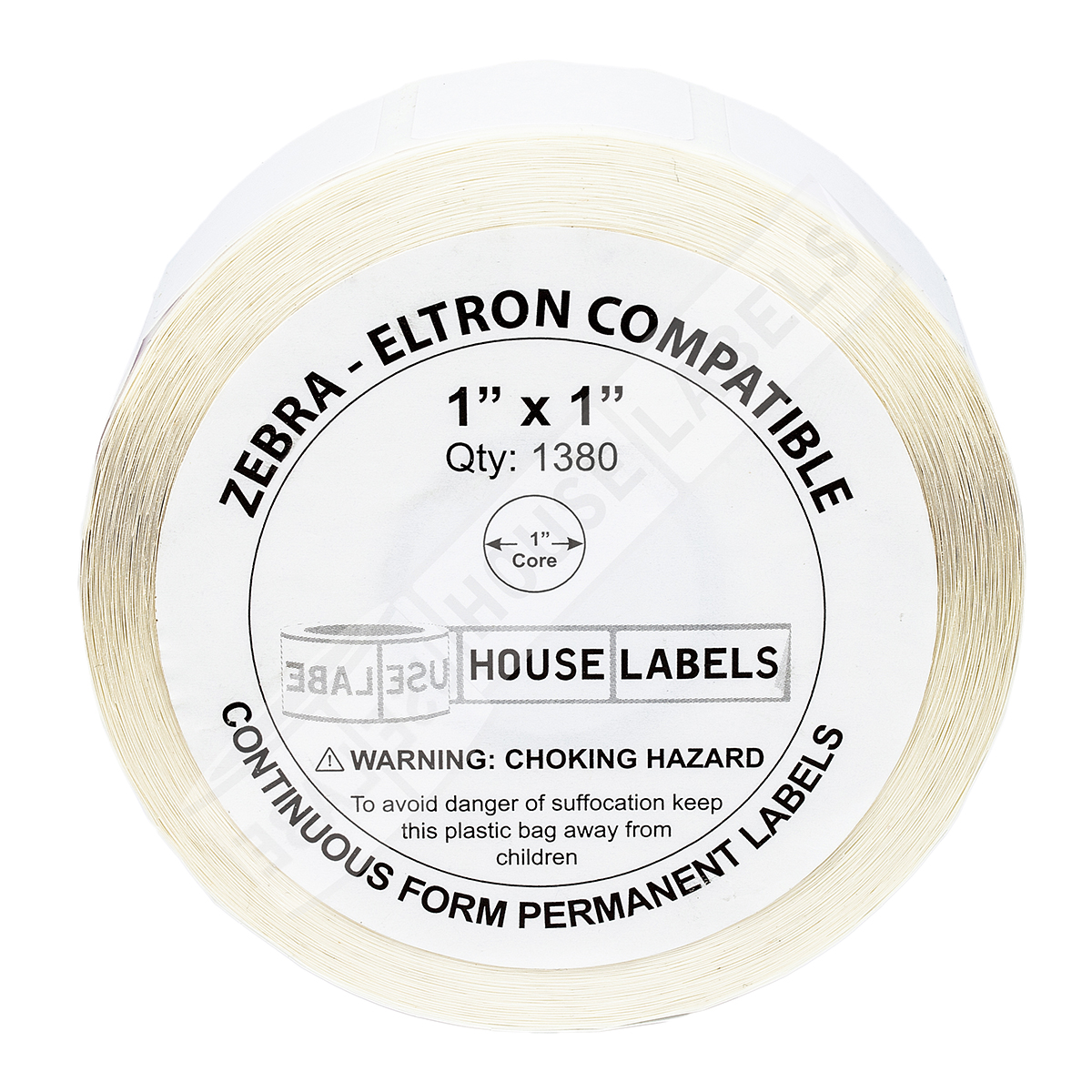 Zebra 1x1 | HouseLabels.com