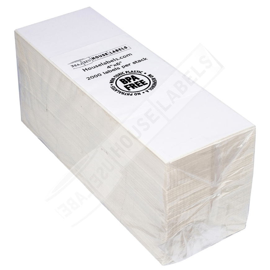 Picture of Zebra – 4 x 6 FANFOLD (16 Stacks – Best Value)