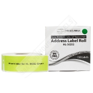 Picture of Dymo - 30252 GREEN Address Labels (28 Rolls - Shipping Included)