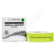 Picture of Dymo - 30252 GREEN Address Labels (100 Rolls - Best Value)