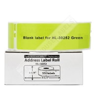 Picture of Dymo - 30252 GREEN Address Labels (36 Rolls - Best Value)