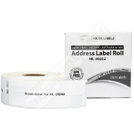  LabelValue.com  Dymo 30252 Address Labels (2 Red