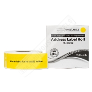 Picture of Dymo - 30252 YELLOW Address Labels (12 Rolls - Shipping Included)