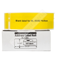 Picture of Dymo - 30252 YELLOW Address Labels (12 Rolls - Best Value)