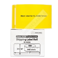 Picture of Dymo - 30256 YELLOW Shipping Labels (18 Rolls – Best Value)