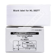 Picture of Dymo - 30277 File Folder 2-up Labels